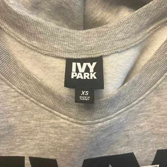 Ivy Park Oversized Long Sweatshirt Tunic Mini Dress XS - Picture 5 of 7